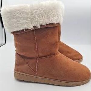 DAWGS 9 Winter Brown Micro Fiber Mid Comfort Unisex Cozy Low Ankle Boots